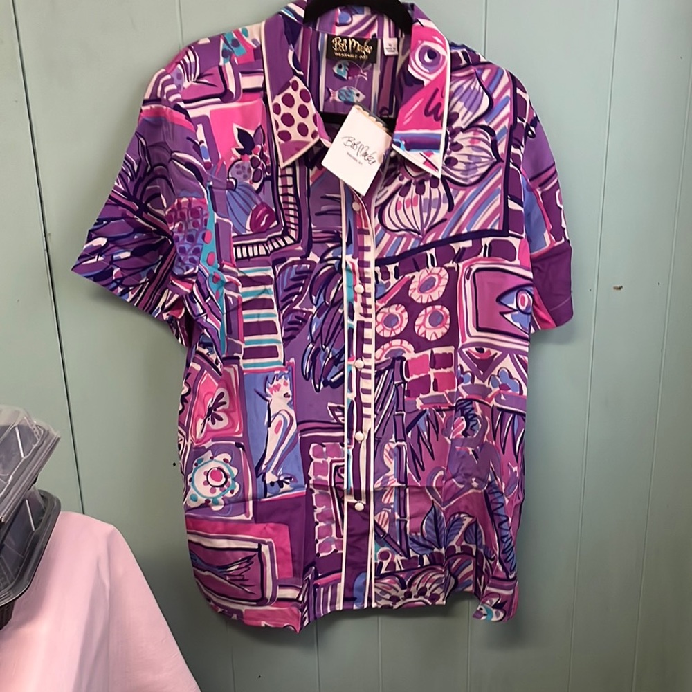 Bob Mackie Women’s short sleeve Top
